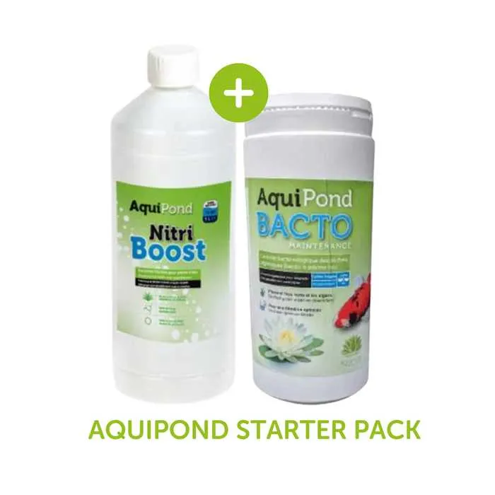 [AQPSP002401687] Aquipond Starter Pack  (Nitriboost 1L & Aquipond BactoMaintenance 1KG)